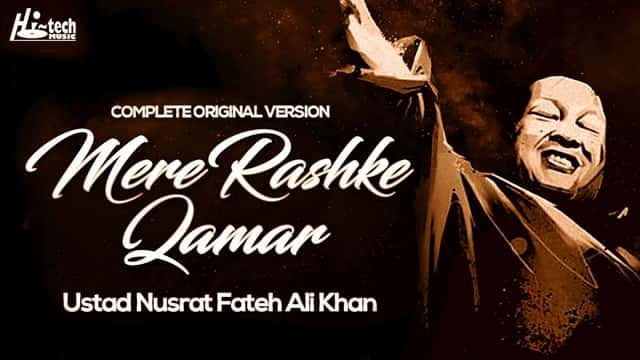 Mere Rashke Qamar Lyrics