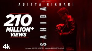 Sahiba Lyrics (साहिबा) – Aditya Rikhari